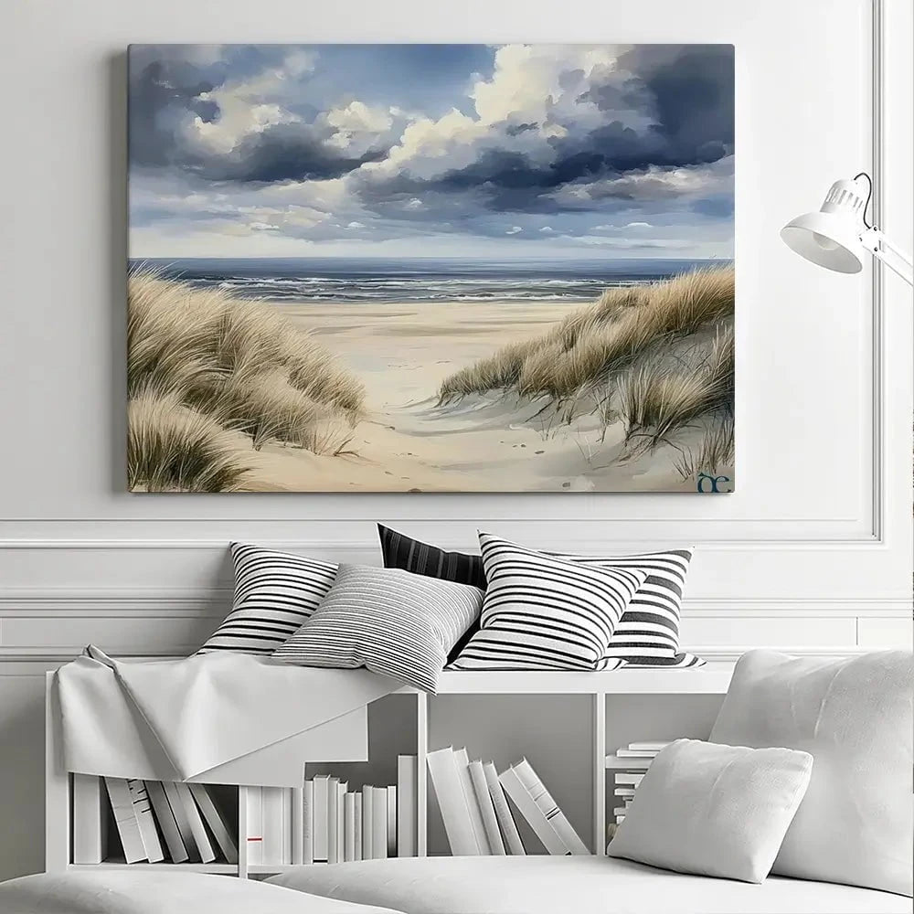 Breezy Beach Canvas Print Breezy Beach Canvas Print wall art product David Alexander Elder