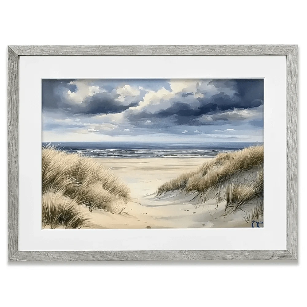 Breezy Beach Framed Art Print Breezy Beach Framed Art Print wall art product David Alexander Elder