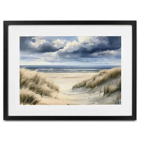 Breezy Beach Framed Art Print Breezy Beach Framed Art Print wall art product David Alexander Elder