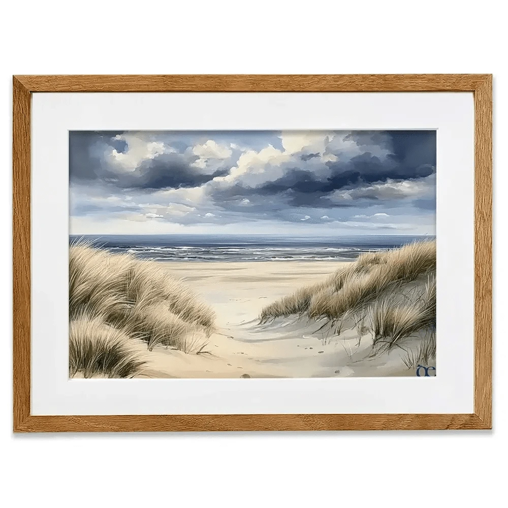 Breezy Beach Framed Art Print Breezy Beach Framed Art Print wall art product David Alexander Elder