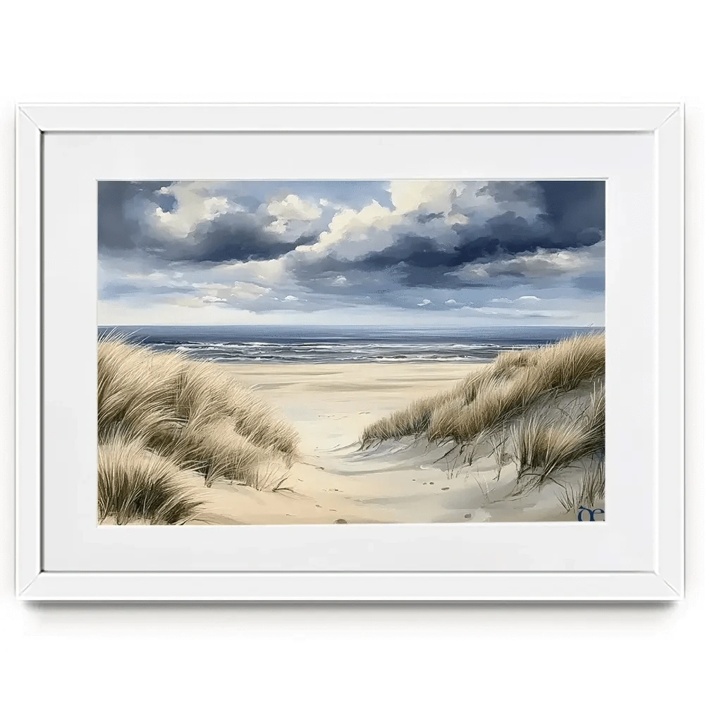 Breezy Beach Framed Art Print Breezy Beach Framed Art Print wall art product David Alexander Elder