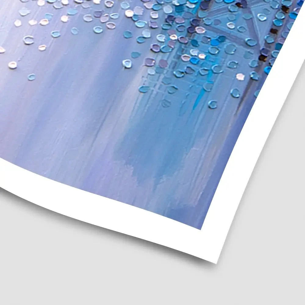 Bridge In The Mist Art Print Bridge In The Mist Art Print wall art product Ekaterina Ermilkina