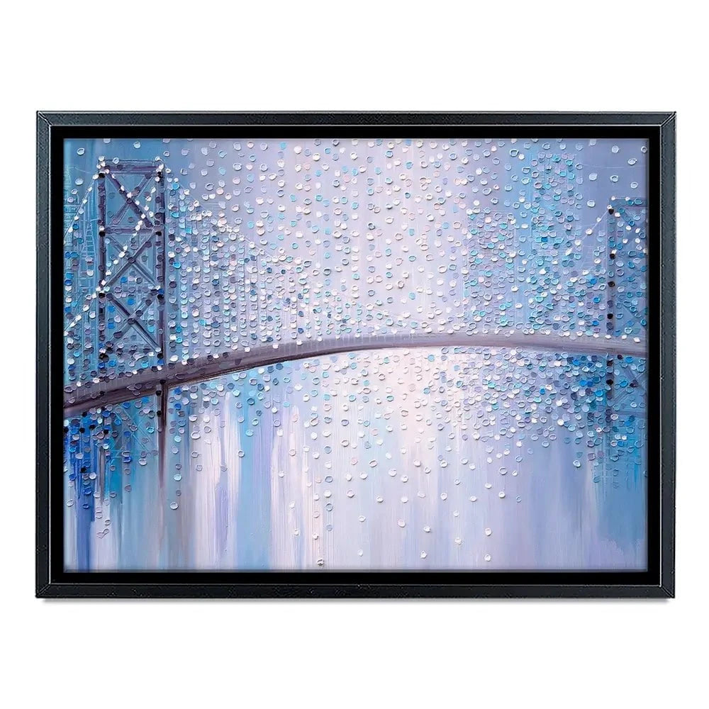 Bridge In The Mist Canvas Print Bridge In The Mist Canvas Print wall art product Ekaterina Ermilkina