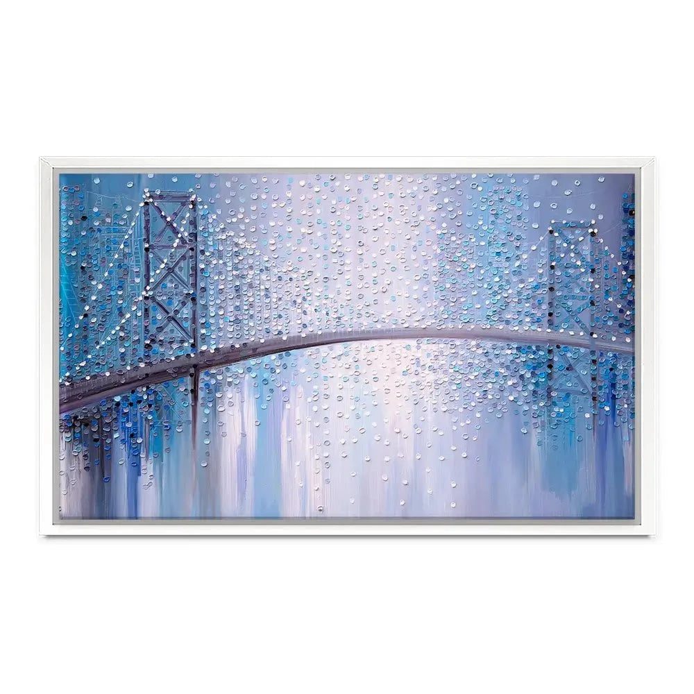 Bridge In The Mist Canvas Print Bridge In The Mist Canvas Print wall art product Ekaterina Ermilkina