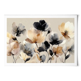 Bright And Bold Floral Art Print Bright And Bold Floral Art Print wall art product Petals Prints Design - Independent