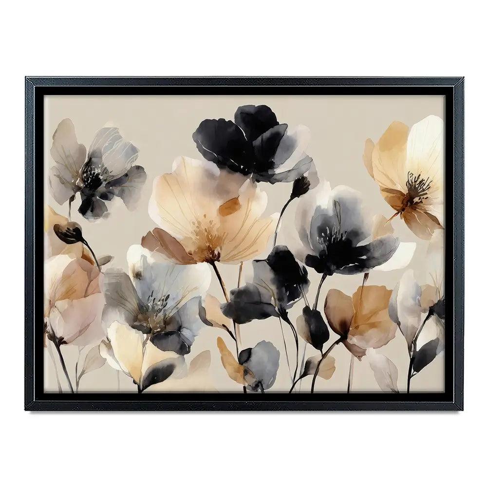Bright And Bold Floral Canvas Print Bright And Bold Floral Canvas Print wall art product Petals Prints Design - Independent