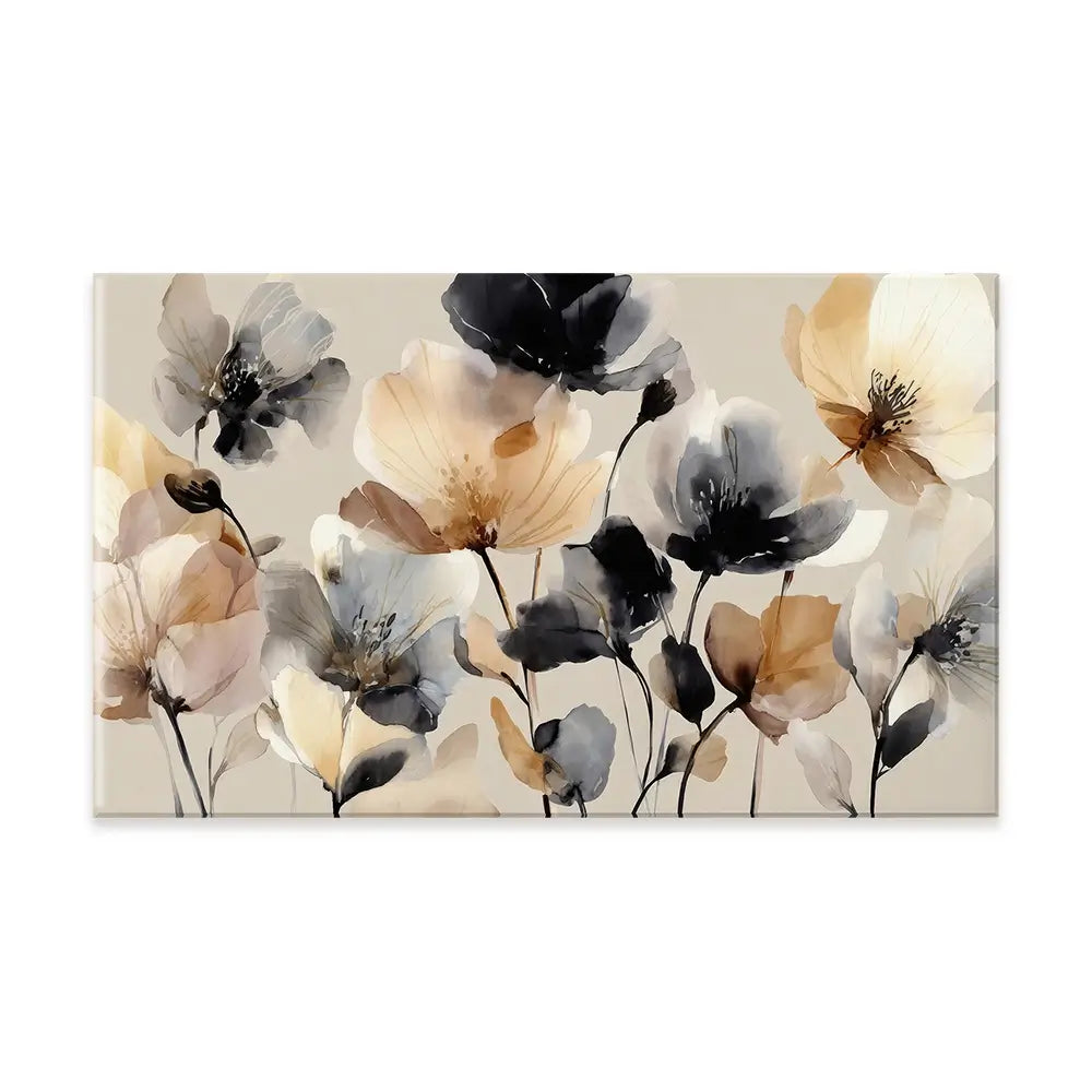 Bright And Bold Floral Canvas Print Bright And Bold Floral Canvas Print wall art product Petals Prints Design - Independent