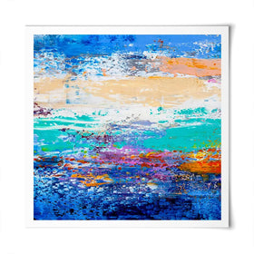 Bright And Colourful Square Art Print Bright And Colourful Square Art Print wall art product S-BELOV / Shutterstock