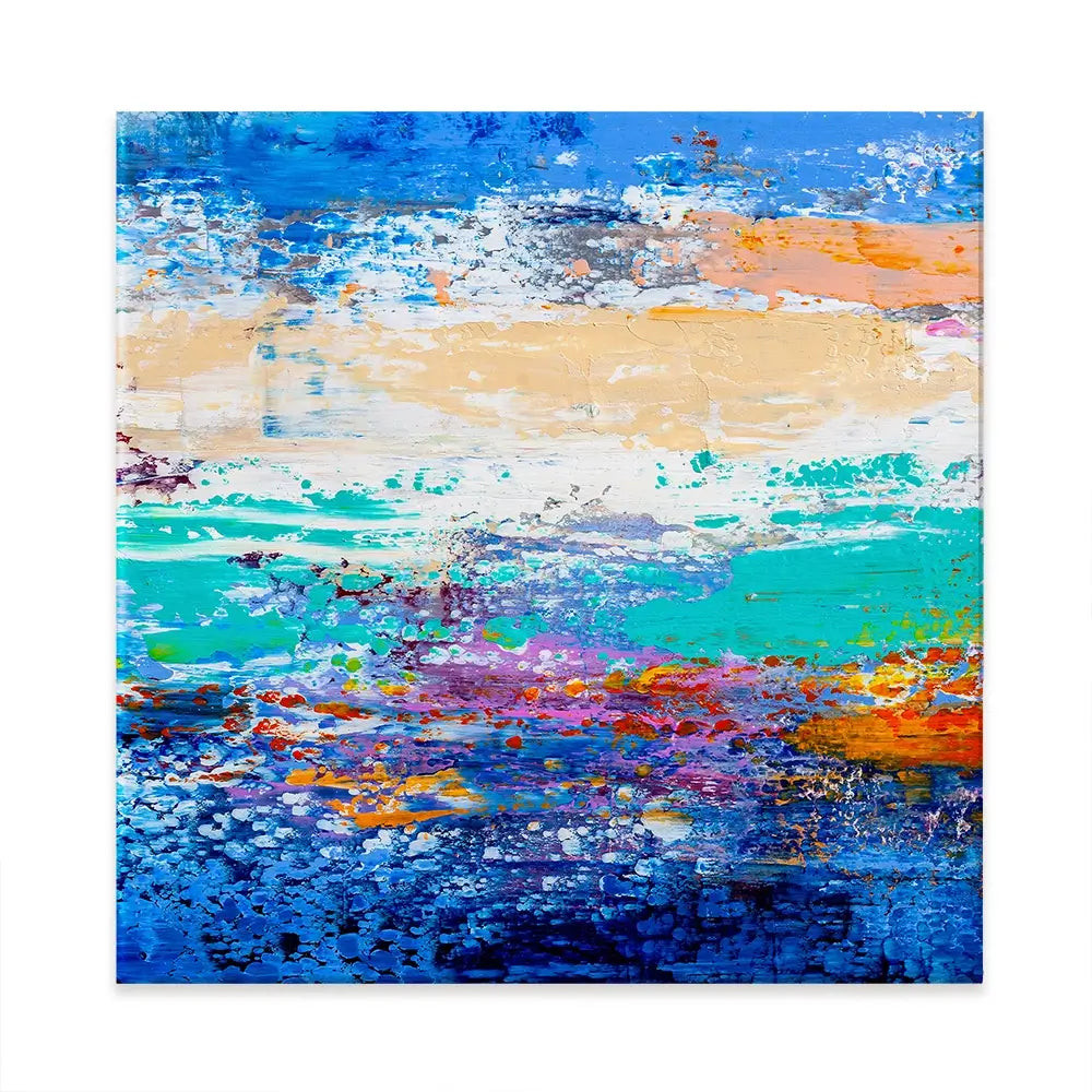 Bright And Colourful Square Canvas Print Bright And Colourful Square Canvas Print wall art product S-BELOV / Shutterstock