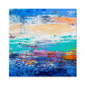 Bright And Colourful Square Canvas Print Bright And Colourful Square Canvas Print wall art product S-BELOV / Shutterstock