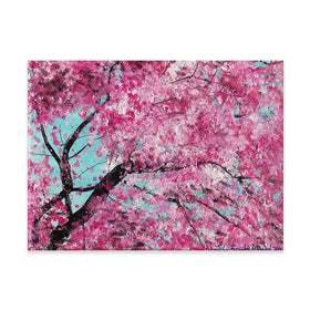 Bright Cherry Blossom Canvas Print Bright Cherry Blossom Canvas Print wall art product Jane Brookshaw