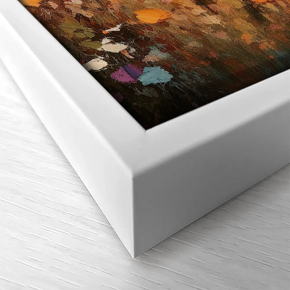 Bright Meadow Sunrise Square Canvas Print Bright Meadow Sunrise Square Canvas Print wall art product Art Print Shop