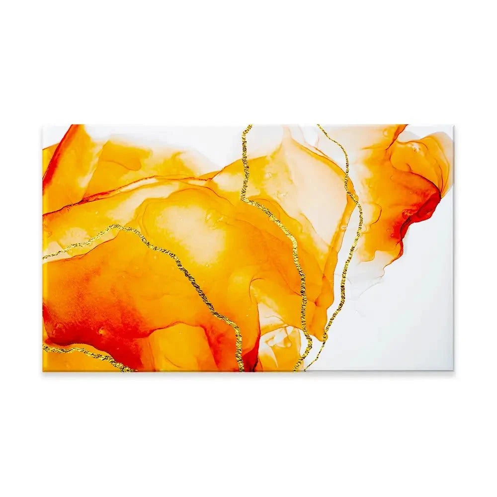 Bright Orange Canvas Print Bright Orange Canvas Print wall art product CARACOLLA / Shutterstock