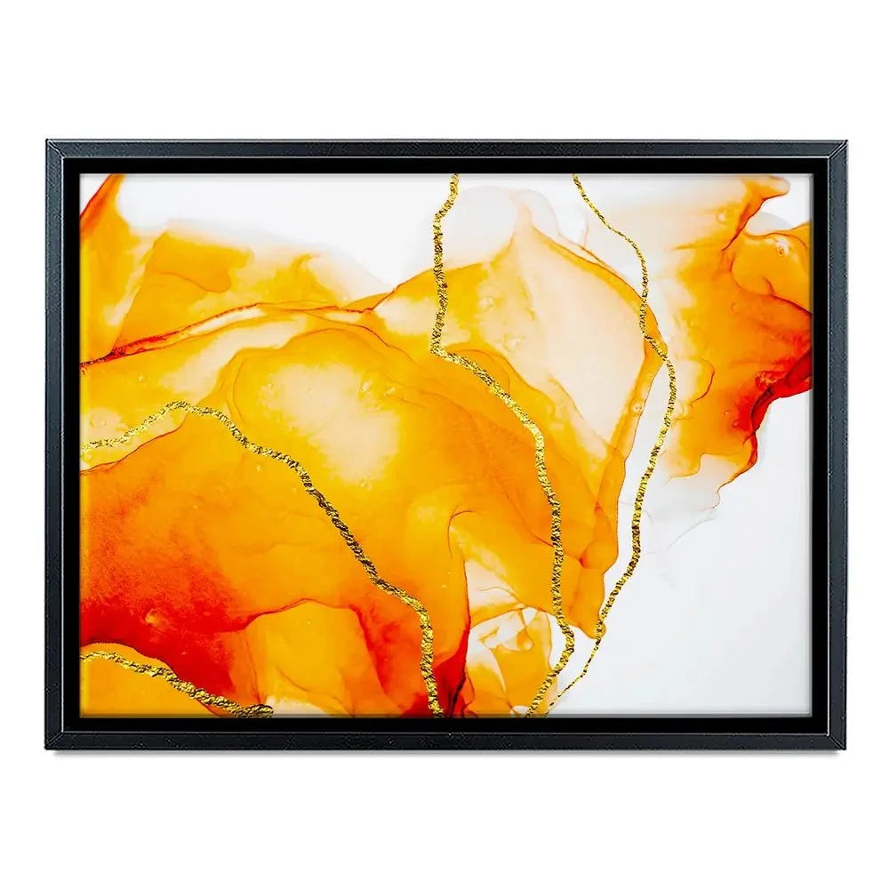 Bright Orange Canvas Print Bright Orange Canvas Print wall art product CARACOLLA / Shutterstock