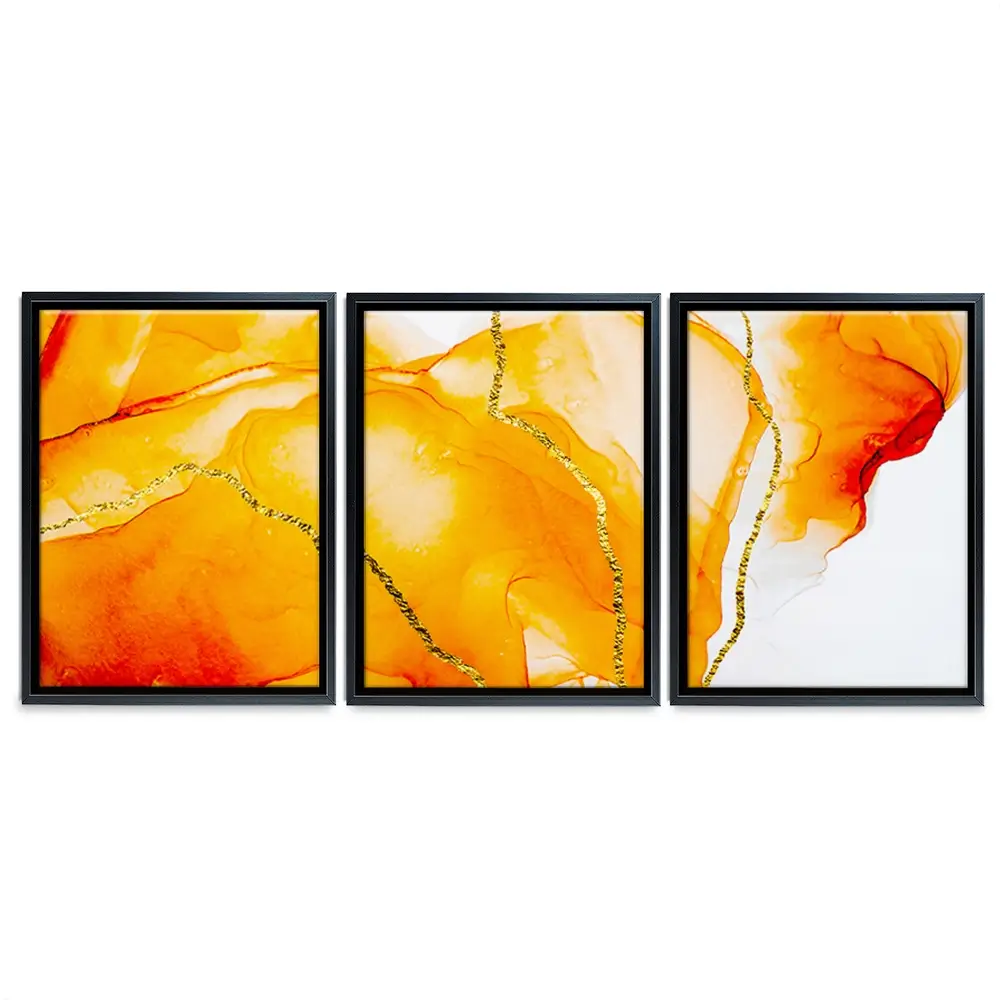 Bright Orange Trio Canvas Print Bright Orange Trio Canvas Print wall art product CARACOLLA / Shutterstock