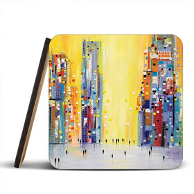 Bright Sunny Day Coaster Set Bright Sunny Day Coaster Set wall art product Ekaterina Ermilkina