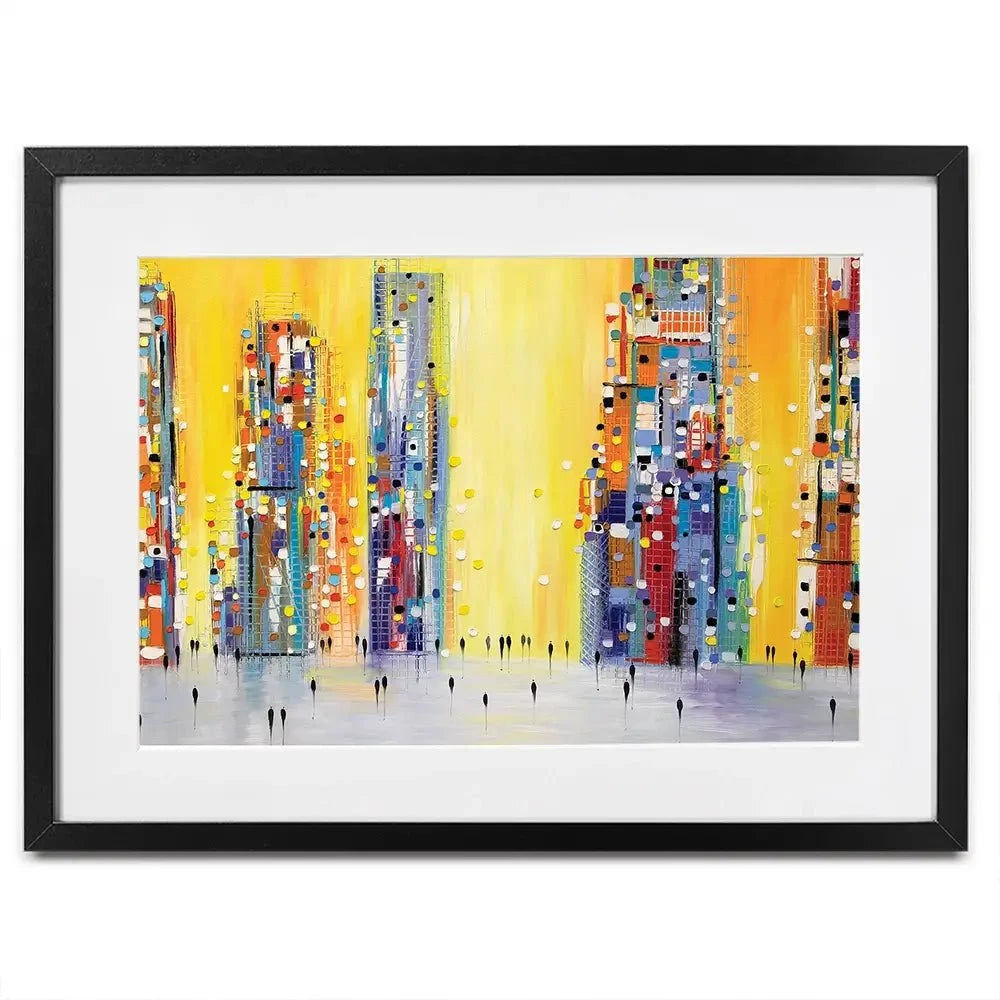 Bright Sunny Day Framed Art Print Bright Sunny Day Framed Art Print wall art product Ekaterina Ermilkina