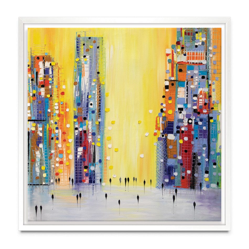 Bright Sunny Day Square Canvas Print Bright Sunny Day Square Canvas Print wall art product Ekaterina Ermilkina