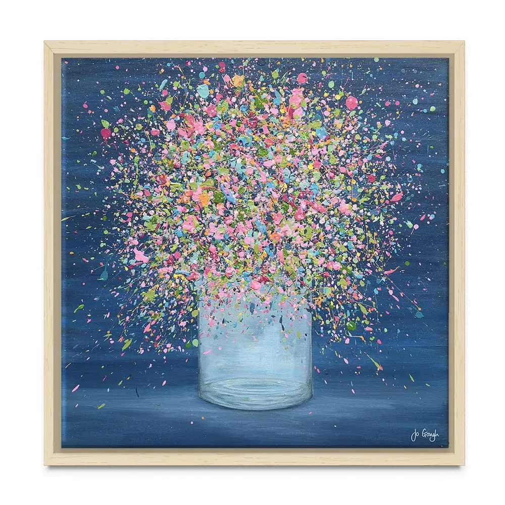 Bring Me Joy Canvas Print Bring Me Joy Canvas Print wall art product Jo Gough