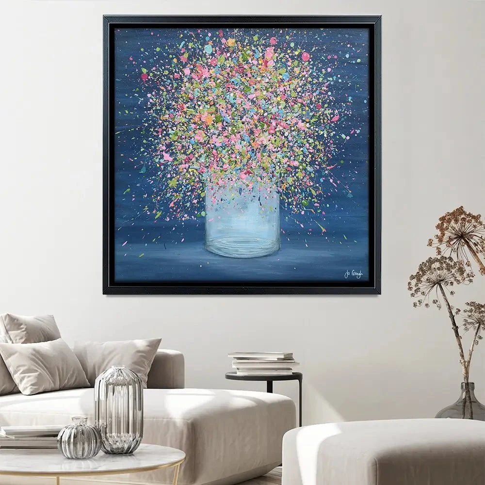 Bring Me Joy Canvas Print Bring Me Joy Canvas Print wall art product Jo Gough