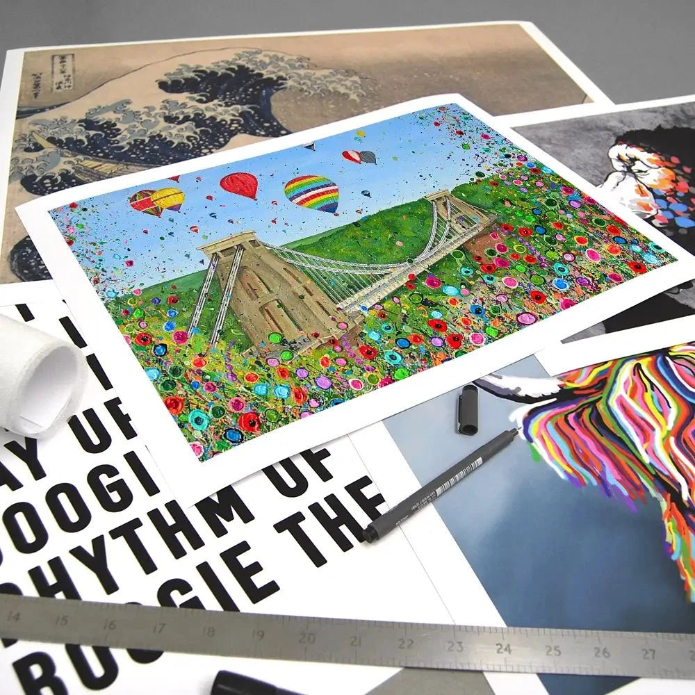 Bristol Suspension Bridge Art Print Bristol Suspension Bridge Art Print wall art product Jo Gough