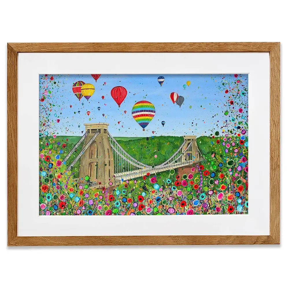 Bristol Suspension Bridge Framed Art Print Bristol Suspension Bridge Framed Art Print wall art product Jo Gough