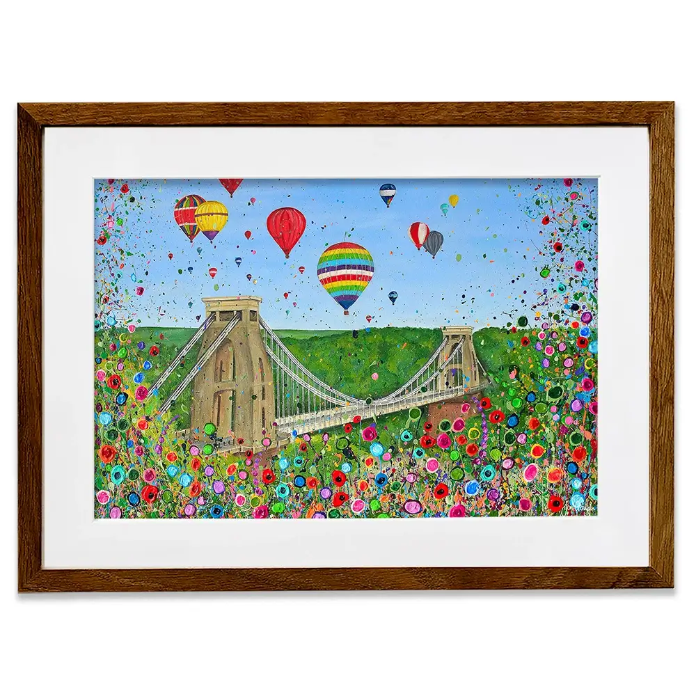 Bristol Suspension Bridge Framed Art Print Bristol Suspension Bridge Framed Art Print wall art product Jo Gough