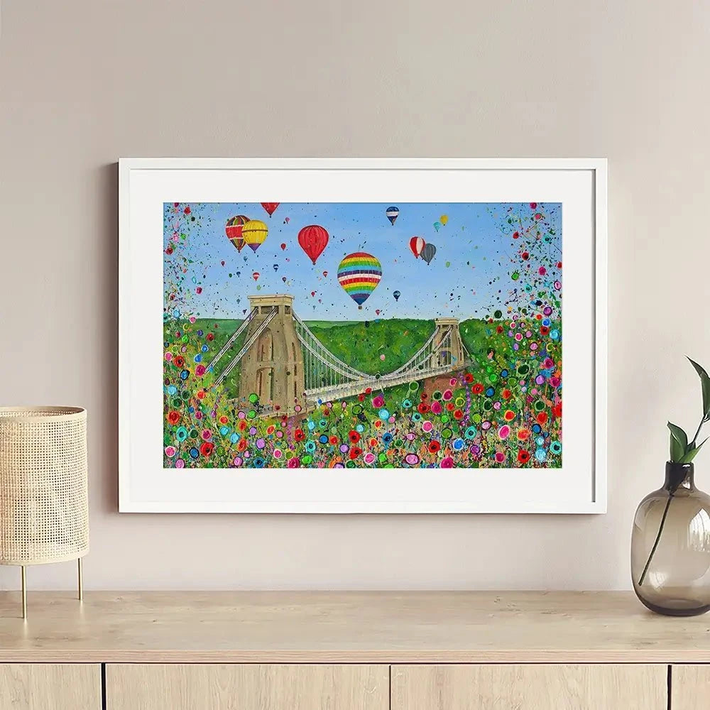 Bristol Suspension Bridge Framed Art Print Bristol Suspension Bridge Framed Art Print wall art product Jo Gough