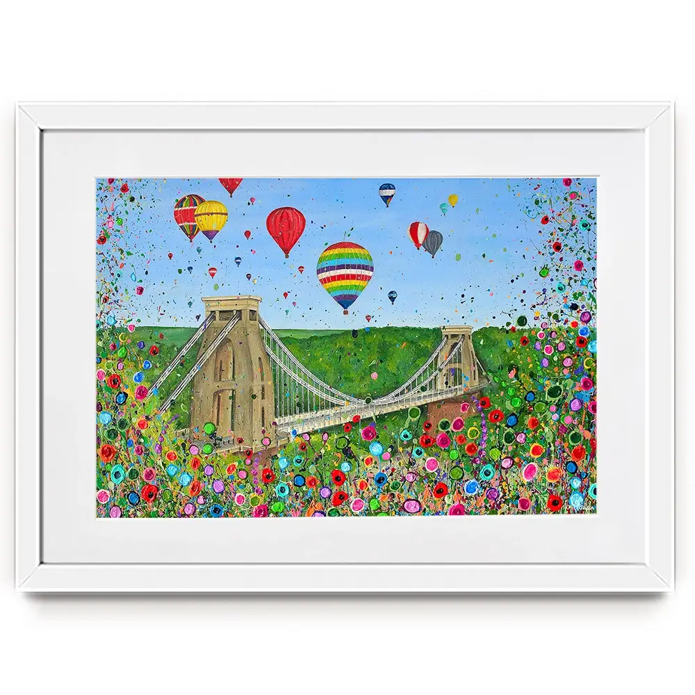 Bristol Suspension Bridge Framed Art Print Bristol Suspension Bridge Framed Art Print wall art product Jo Gough