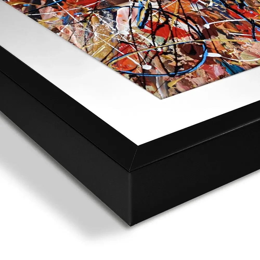 Brown Abstract Framed Art Print Brown Abstract Framed Art Print wall art product Olga Tkachyk