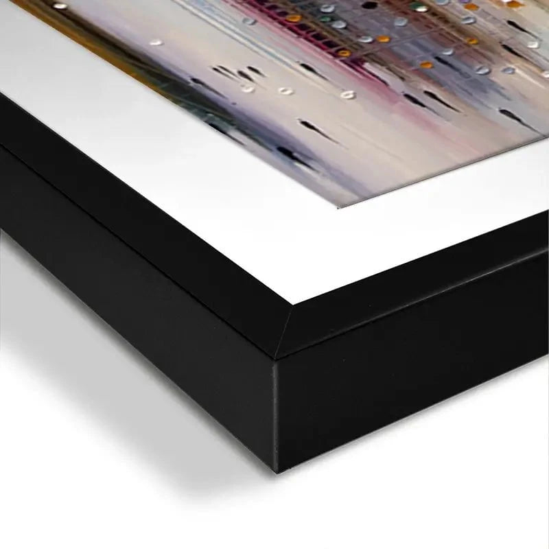 Brown City Reflections Framed Art Print Brown City Reflections Framed Art Print wall art product Ekaterina Ermilkina