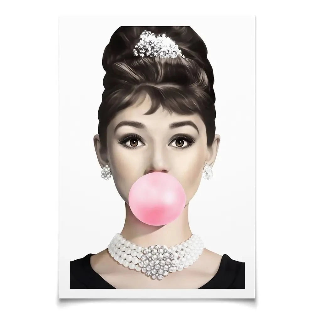 Bubblegum 2 Art Print Bubblegum 2 Art Print wall art product Art Print Shop