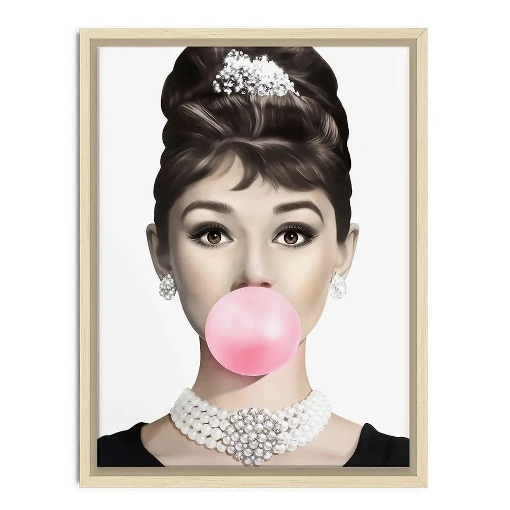 Bubblegum 2 Canvas Print Bubblegum 2 Canvas Print wall art product Art Print Shop