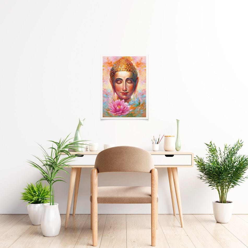 Buddha Art Print wall art product Leon Devenice