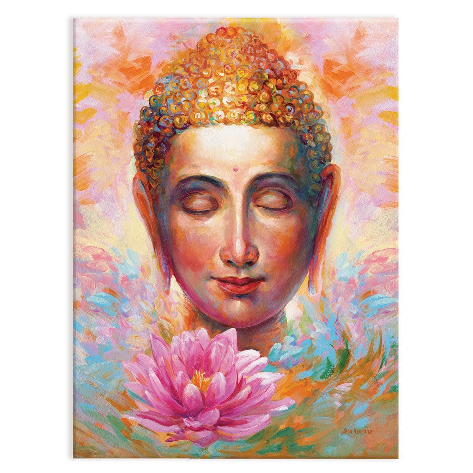 Buddha Canvas Print wall art product Leon Devenice