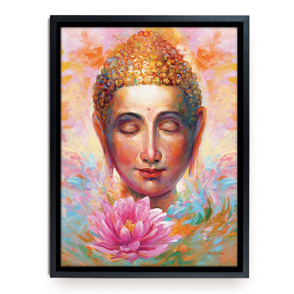 Buddha Canvas Print wall art product Leon Devenice