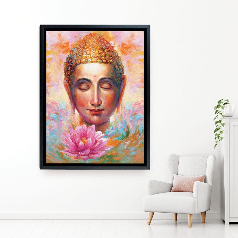 Buddha Canvas Print wall art product Leon Devenice
