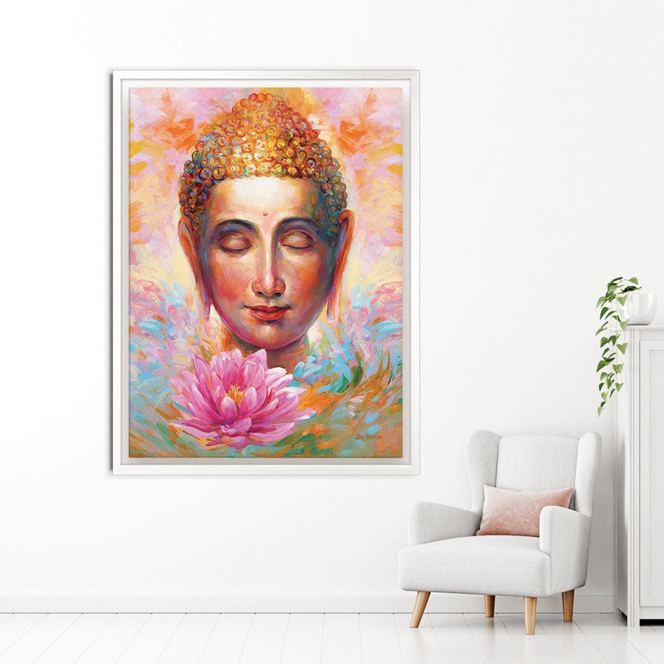 Buddha Canvas Print wall art product Leon Devenice