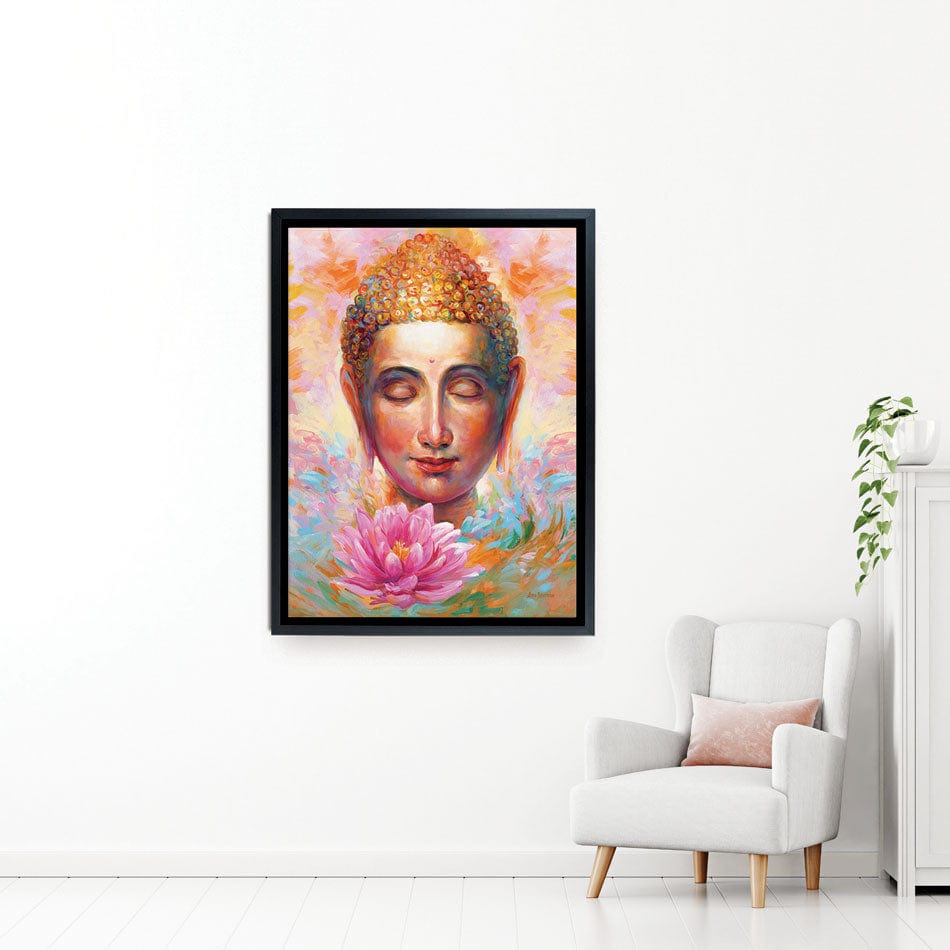 Buddha Canvas Print wall art product Leon Devenice
