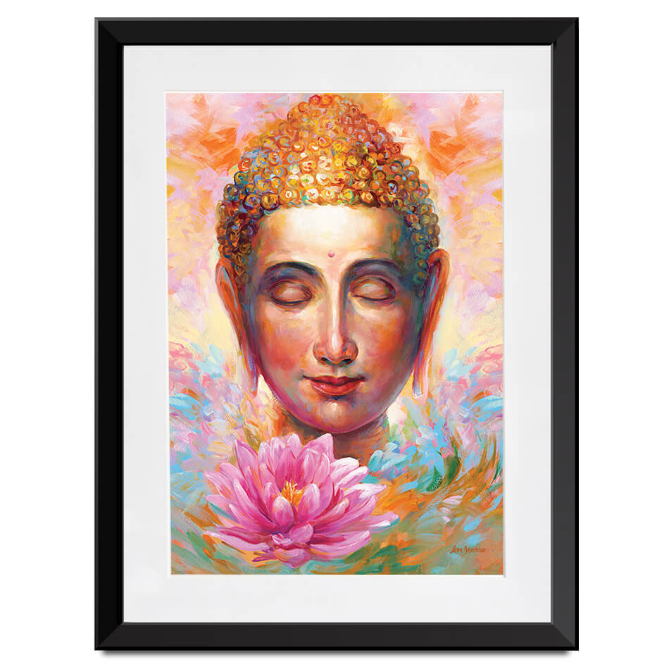 Buddha Framed Art Print Buddha Framed Art Print wall art product Leon Devenice