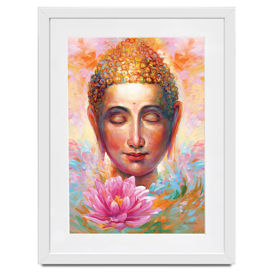 Buddha Framed Art Print Buddha Framed Art Print wall art product Leon Devenice