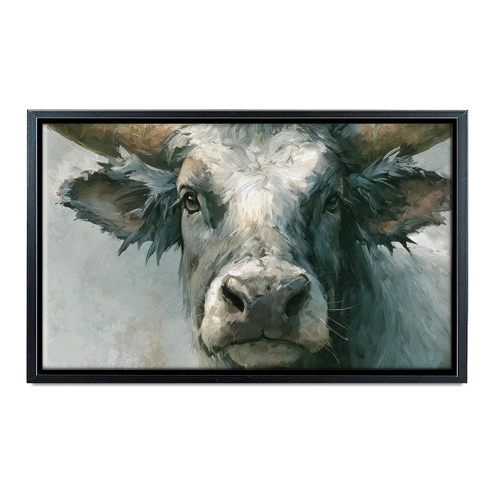 Bull Canvas Print Bull Canvas Print wall art product Petal Prints Design - Independent