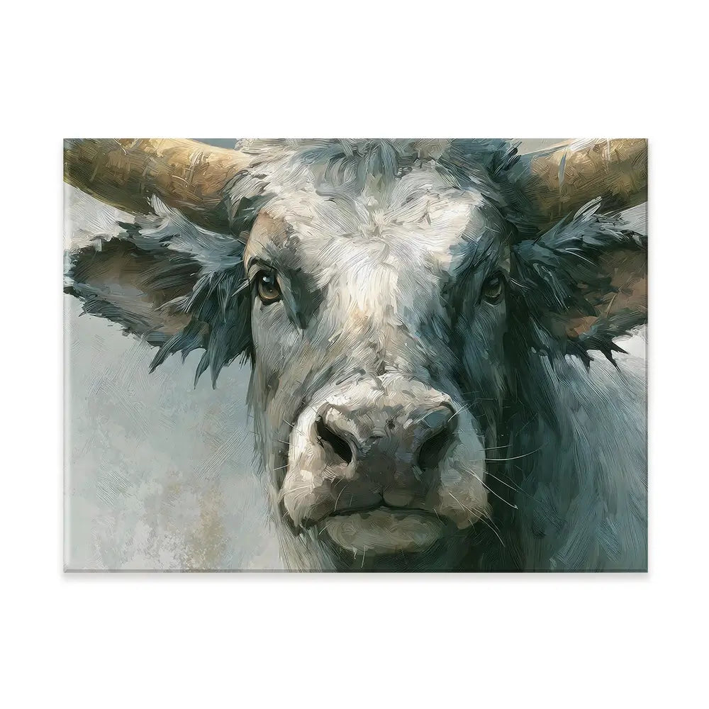 Bull Canvas Print Bull Canvas Print wall art product Petal Prints Design - Independent