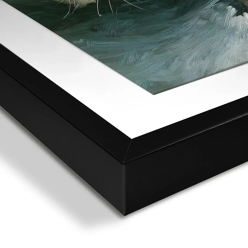 Bull Framed Art Print Bull Framed Art Print wall art product Petal Prints Design - Independent
