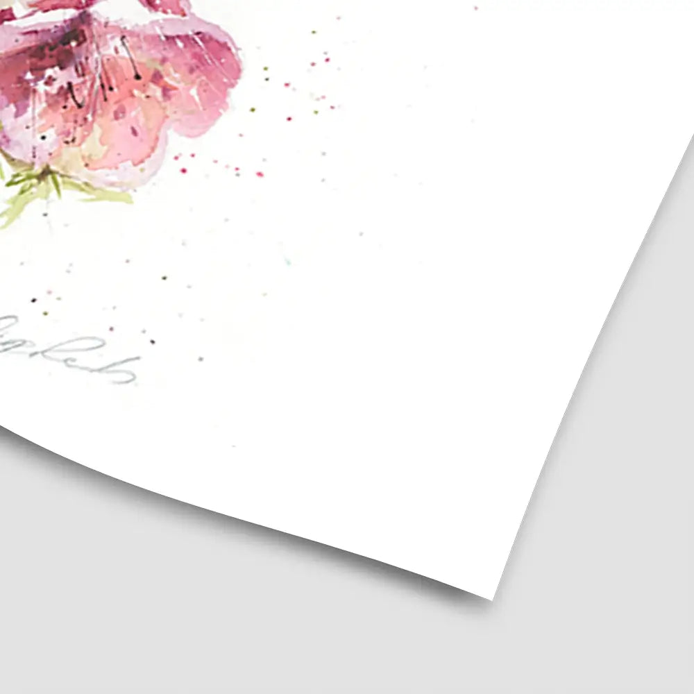 Bumble Bee And Foxglove 3 Art Print Bumble Bee And Foxglove 3 Art Print wall art product Nicola Jane Rowles