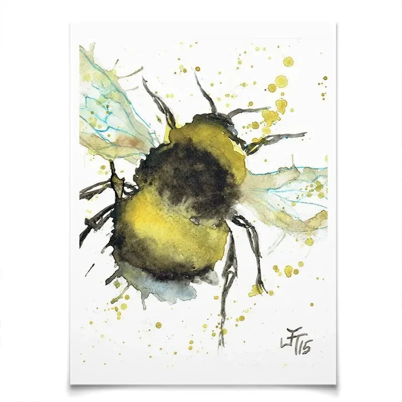 Bumblebee Art Print Bumblebee Art Print wall art product Jamie Taylor