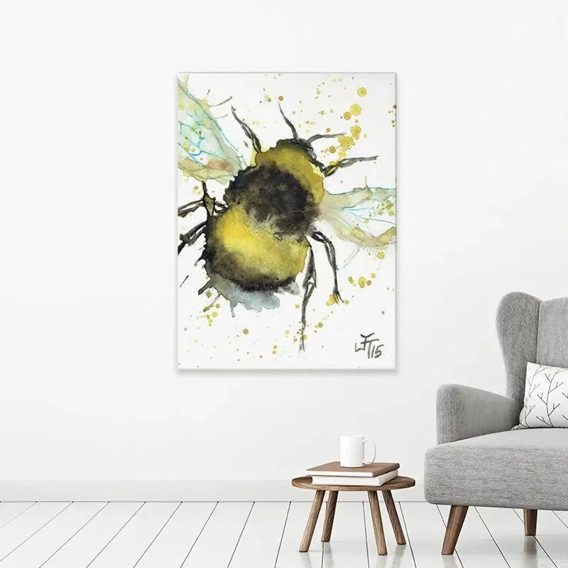 Bumblebee Canvas Print Bumblebee Canvas Print wall art product Jamie Taylor