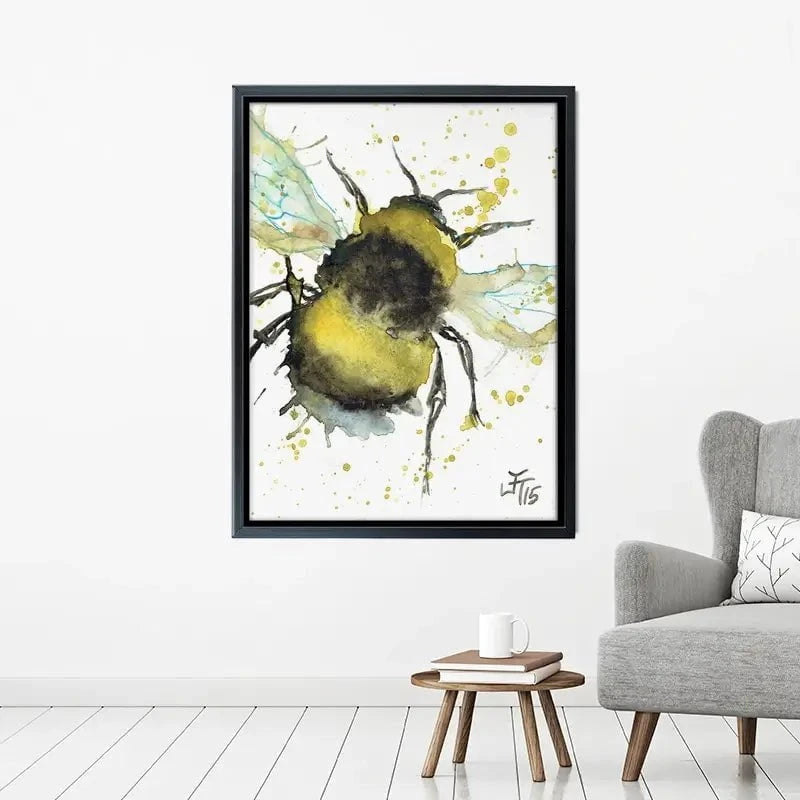 Bumblebee Canvas Print Bumblebee Canvas Print wall art product Jamie Taylor