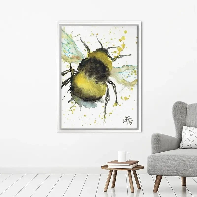 Bumblebee Canvas Print Bumblebee Canvas Print wall art product Jamie Taylor