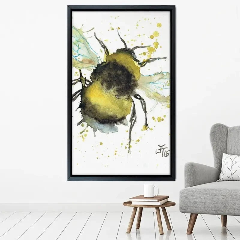 Bumblebee Canvas Print Bumblebee Canvas Print wall art product Jamie Taylor